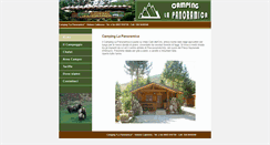 Desktop Screenshot of campinglapanoramica.it